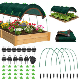 Uyittour Garden Shade Kit with 70% shade cloth for sun protection