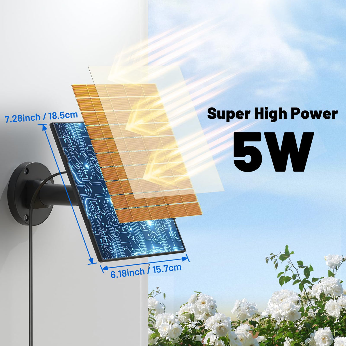 Screws and wall anchors for secure outdoor installation