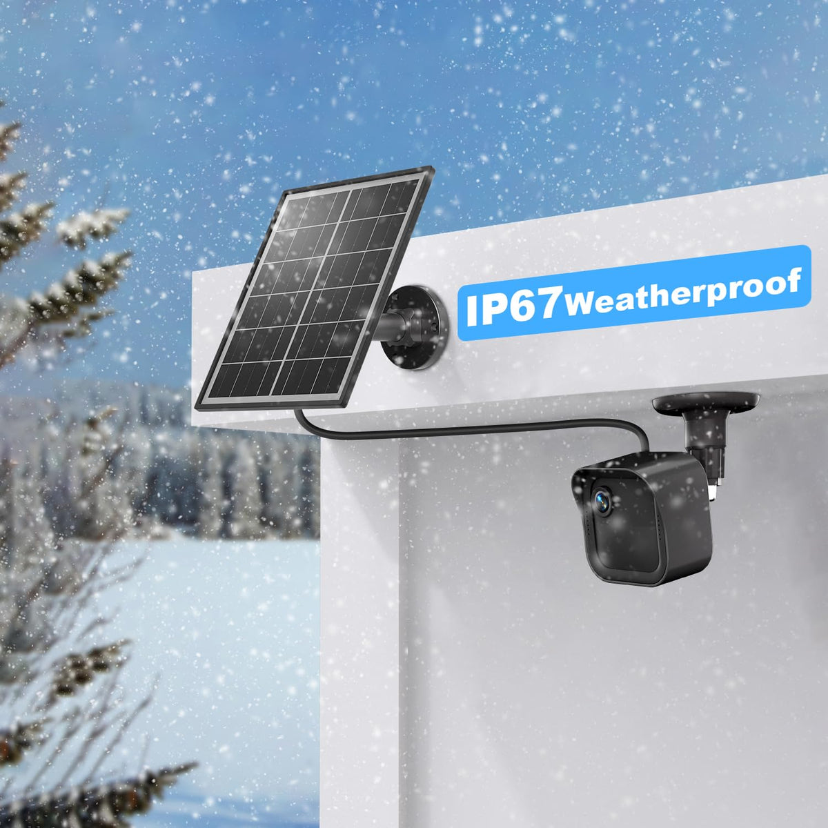 Weatherproof and durable panel design withstands rain and heat
