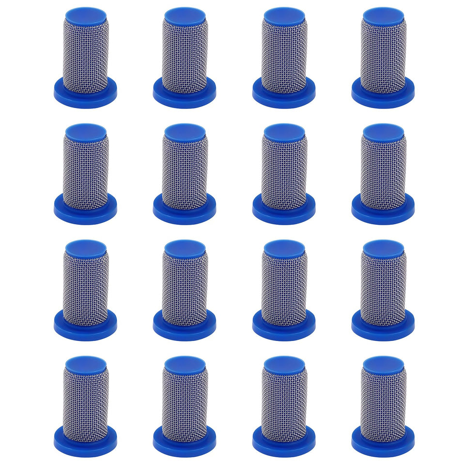 UZJYIEYG 8079-PP-50 sprayer nozzle strainer with 50-mesh screen prevents clogs.