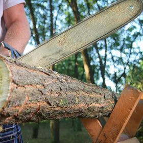 V-MODEST full chisel design enables quick, precise wood cutting