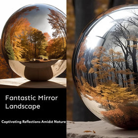 v2croft reflective globe catches light from every angle
