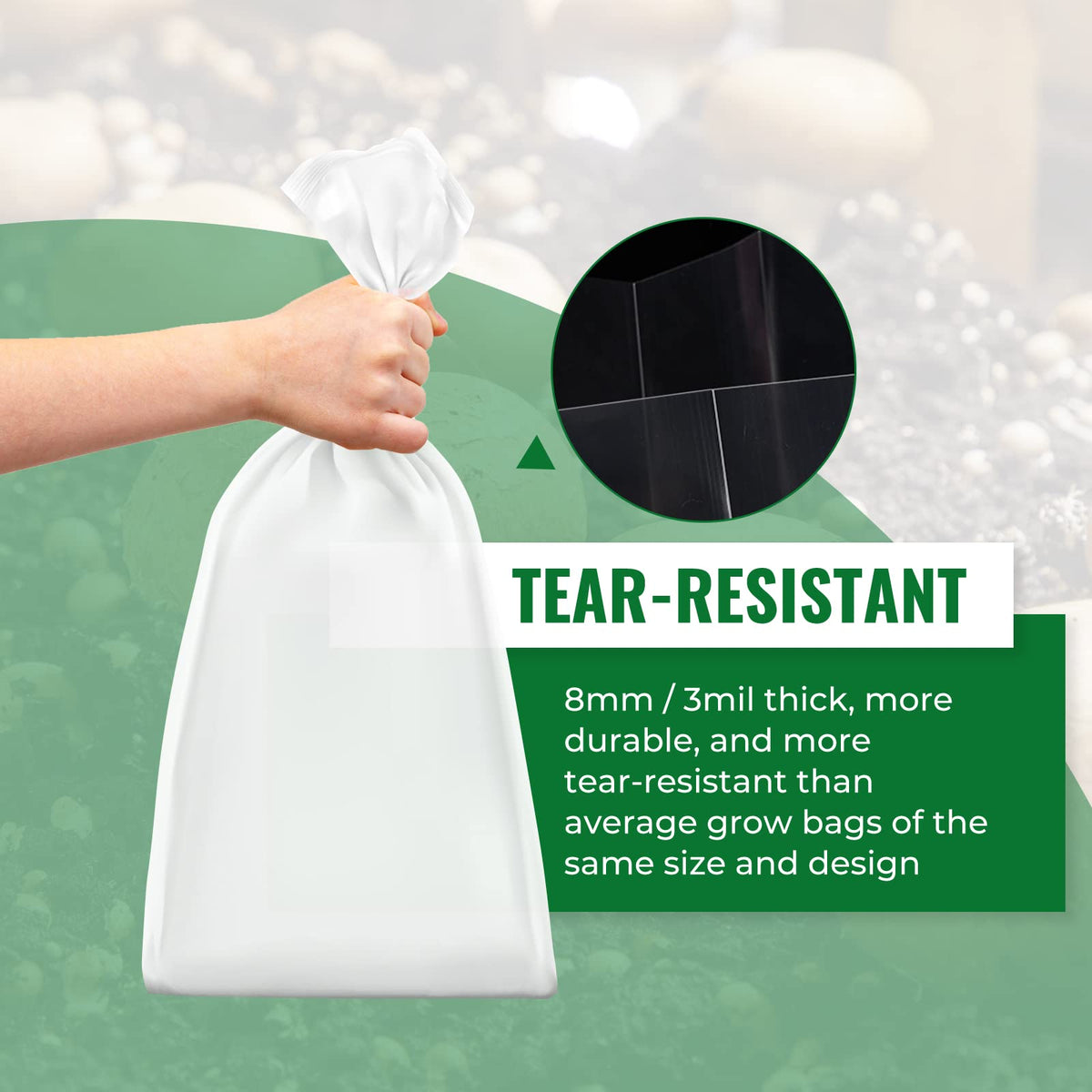 Vabiooth autoclavable bags showing heat tolerance for safe sterilization