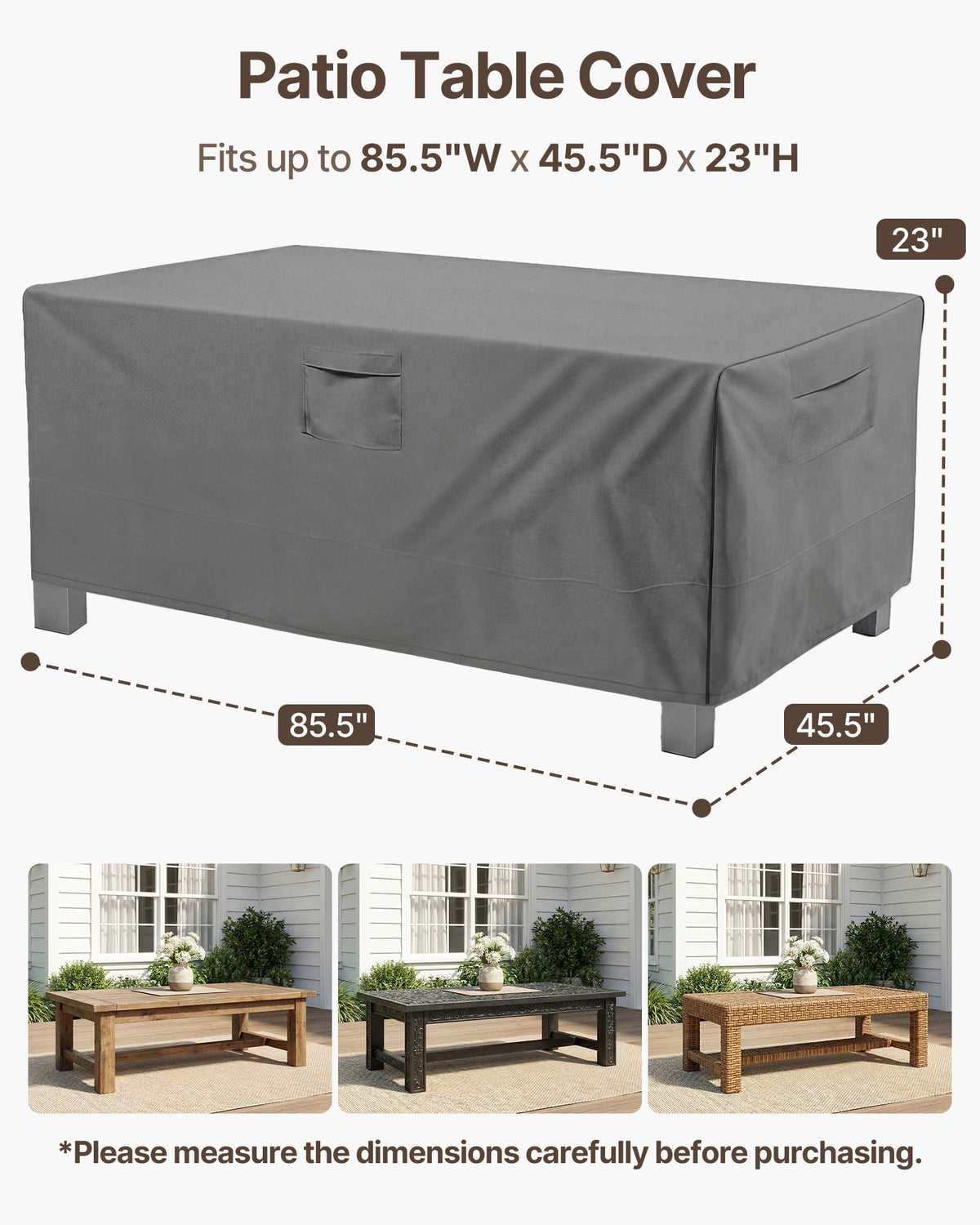 Close-up of Vailge heavy-duty 600D Oxford fabric for durable outdoor use