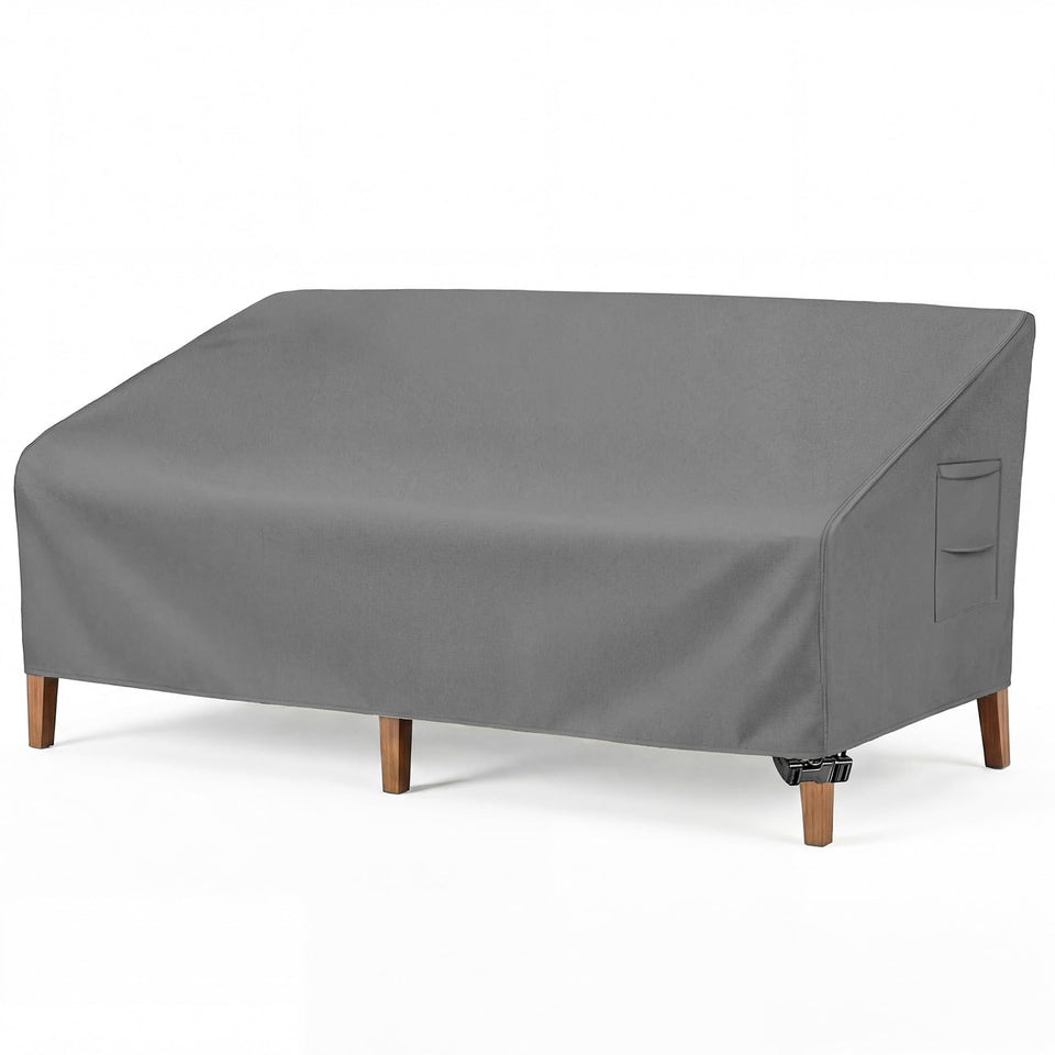 Vailge heavy-duty patio sofa cover front view protects a 3-seater.
