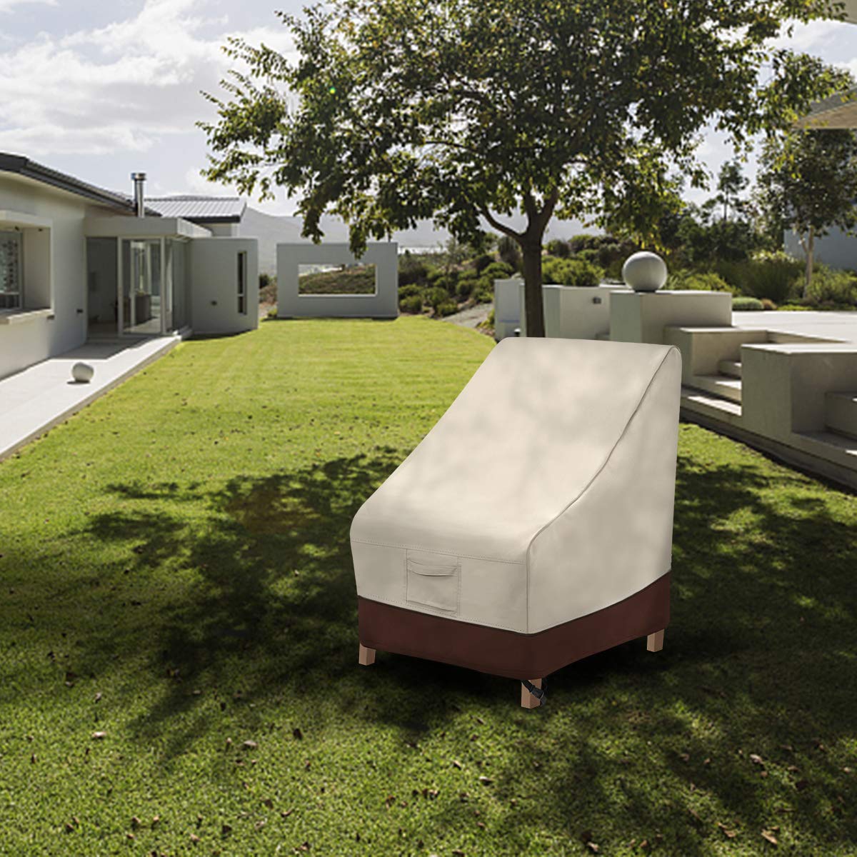 Vailge cover folds for compact storage and simple cleaning after outdoor seasons
