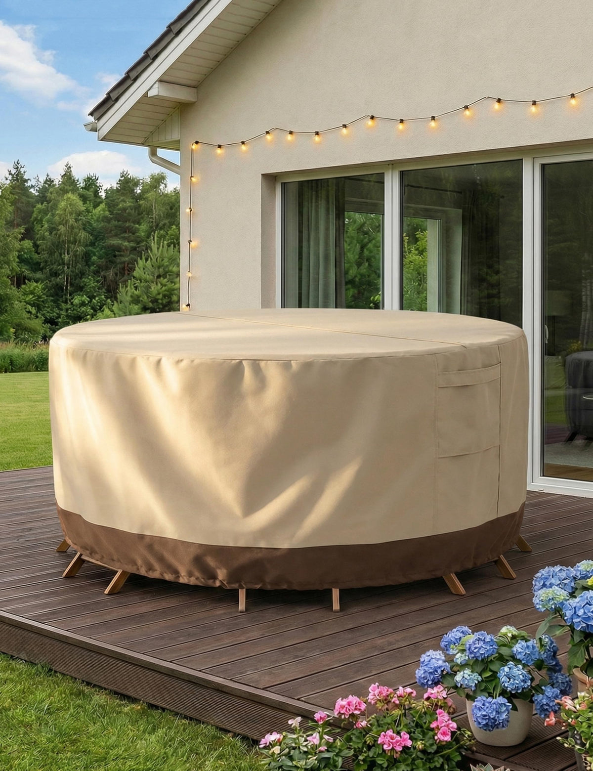 Vailge heavy-duty cover for table and chair set outdoors