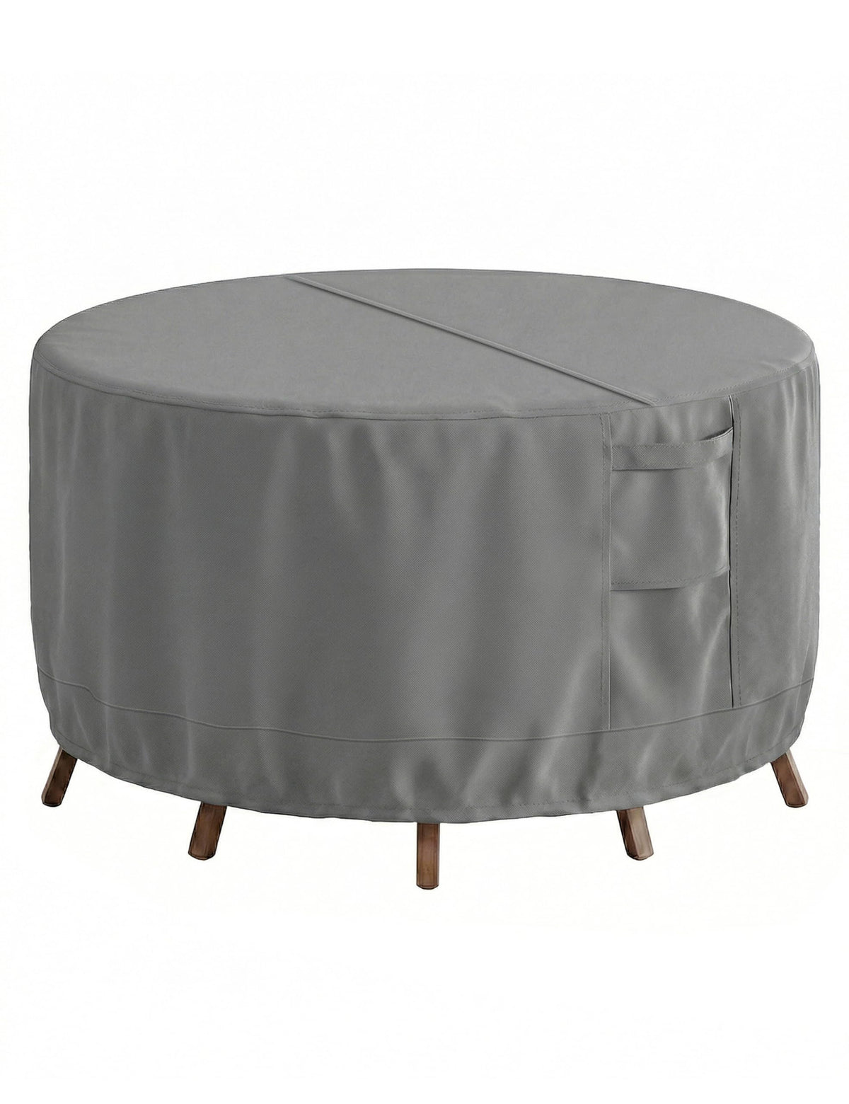 Vailge patio cover in waterproof 600D fabric protects furniture from rain