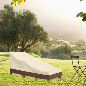 Wide padded handles on Vailge cover for easy fitting and removal
