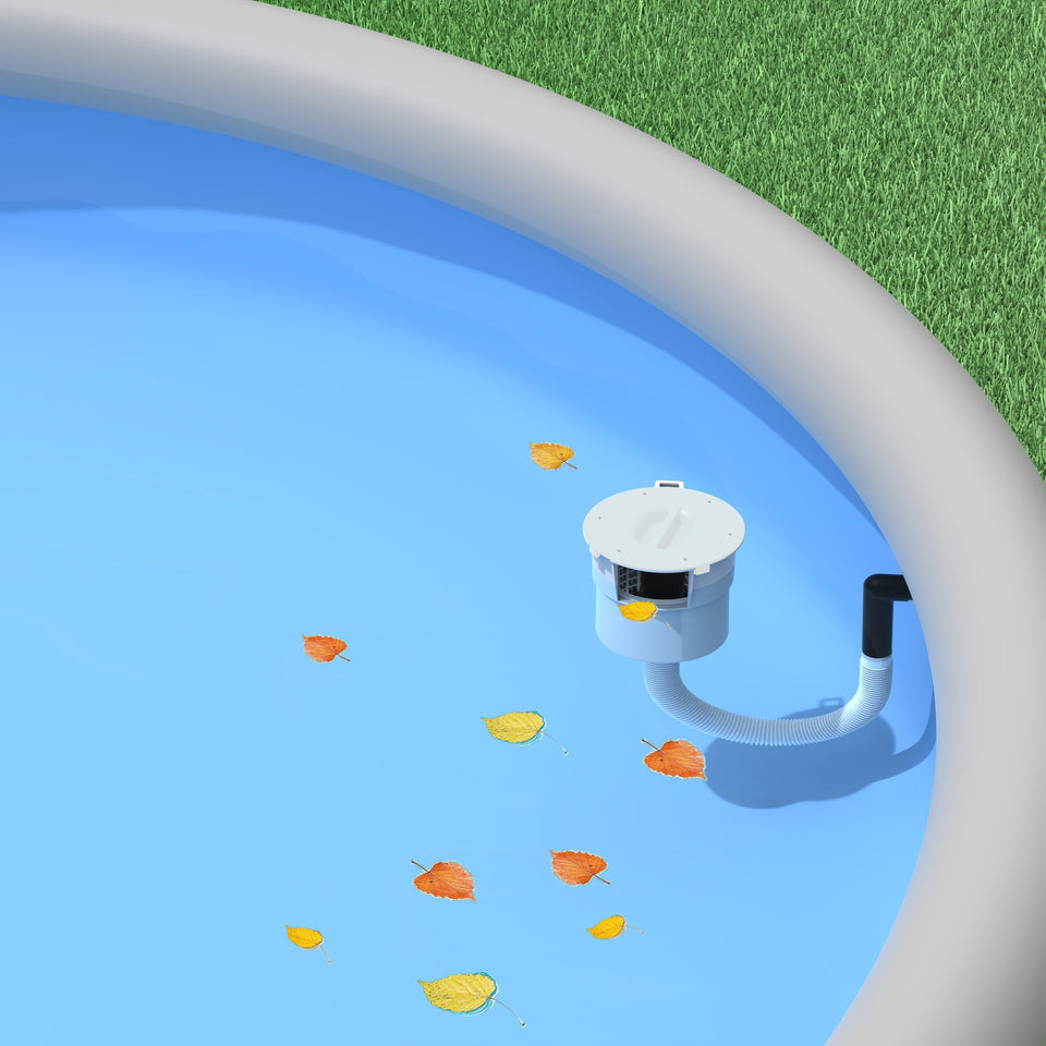 Valdorena surface float skimmer with no installation required for quick setup.