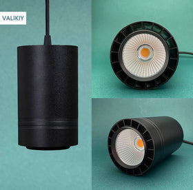 VALIKIY decorative grow light doubles as a modern indoor garden accent