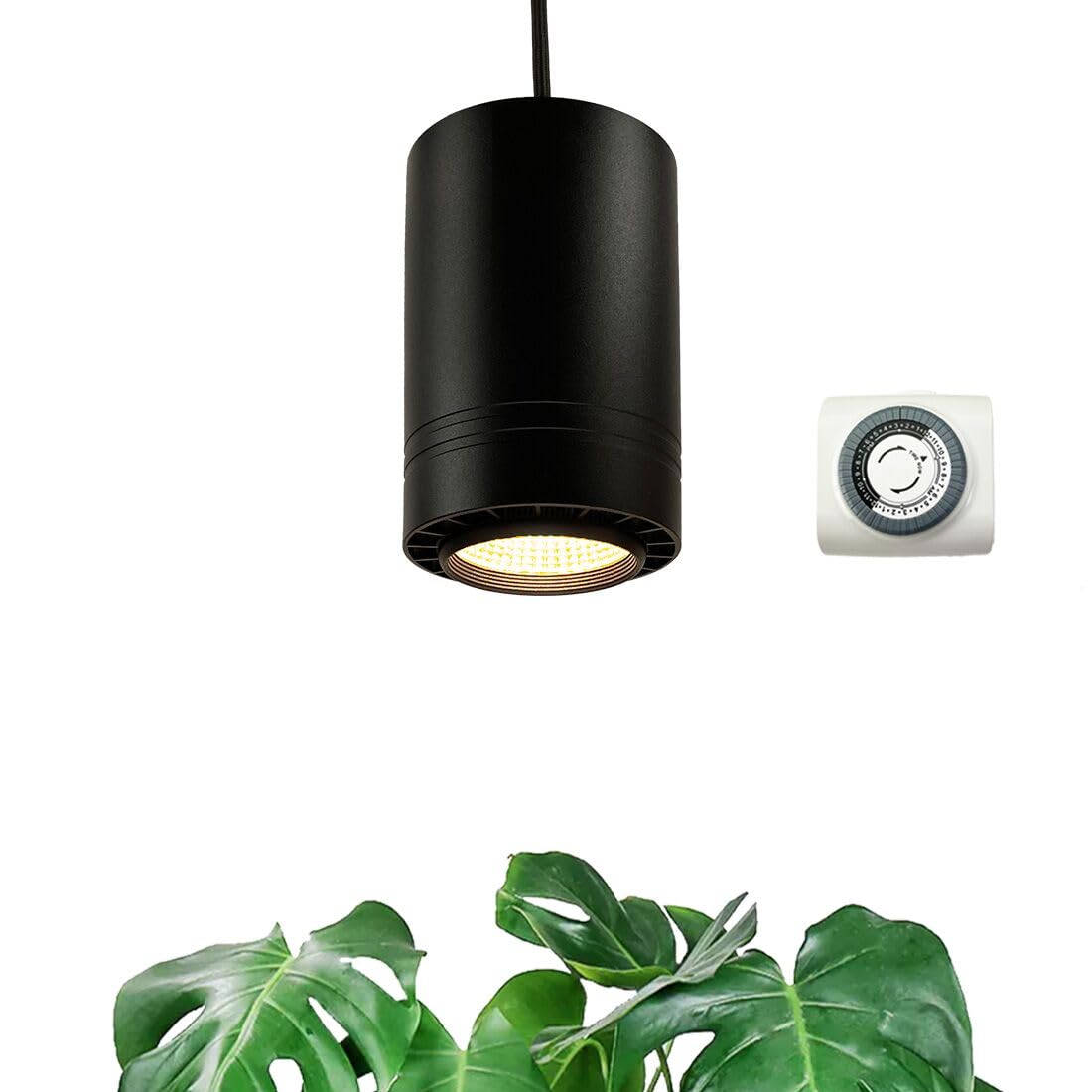 VALIKIY hanging grow light with full spectrum warmth for vibrant indoor plants