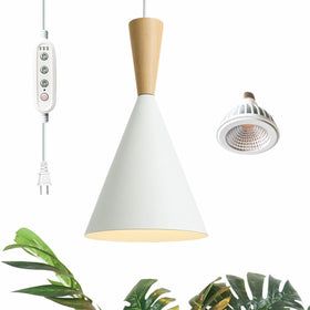VALIKIY full-spectrum hanging grow light supports year-round plant growth.