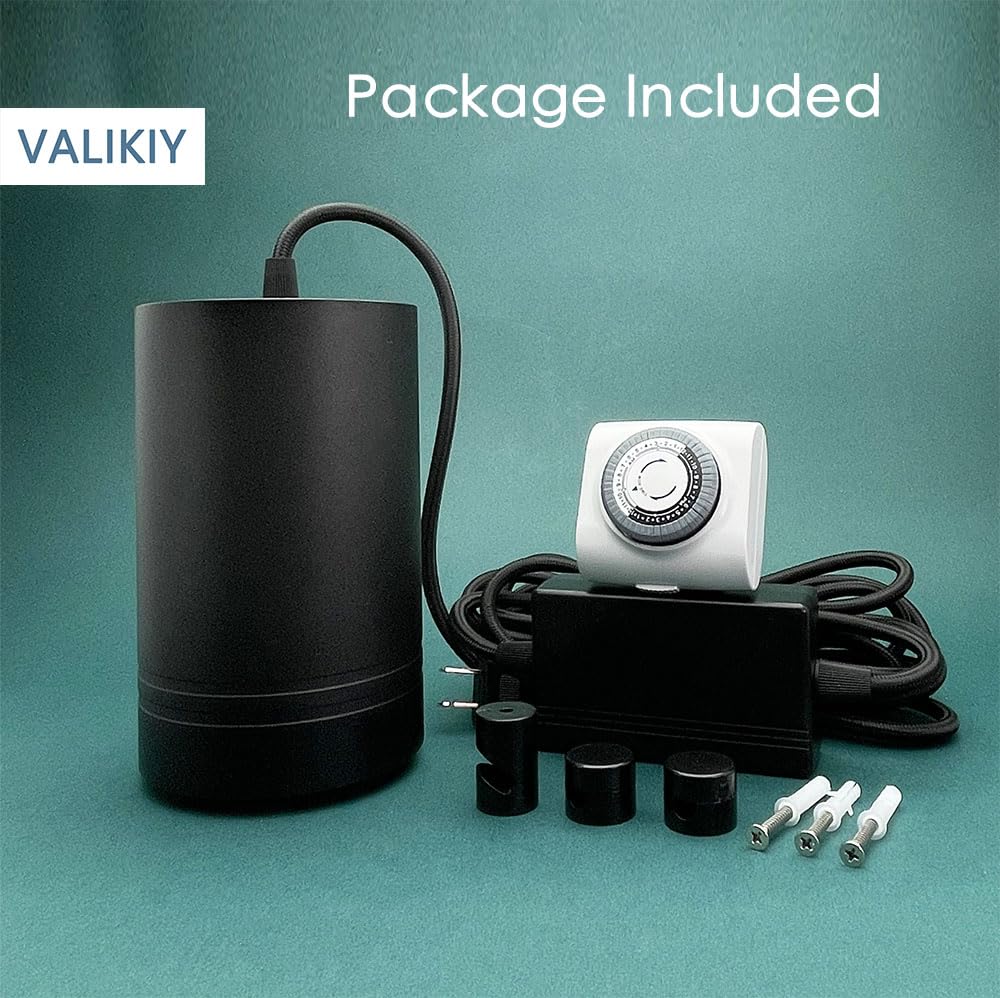 VALIKIY premium aluminum body and sandy finish convey quality and durability