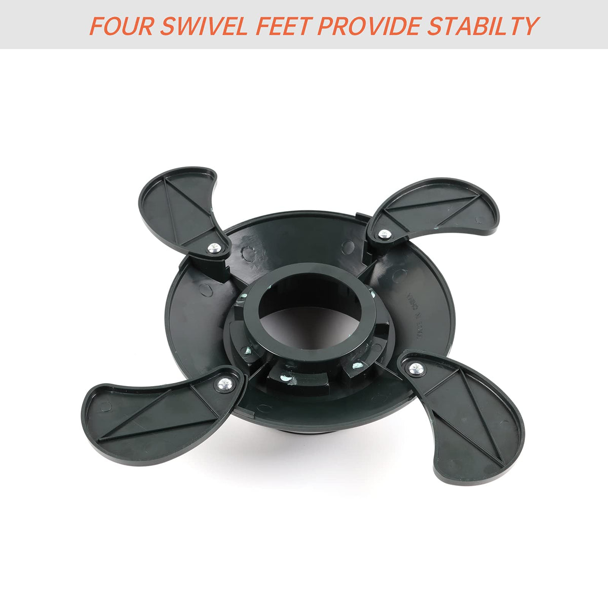 Valken propane tank foot stabilizer 150g is lightweight for easy travel.