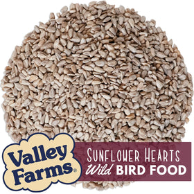 Valley Farms no dust seed – tidy, mess-free birdseed for easy feeding.