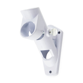 Valley Forge white powder-coated bracket protects against weather while showcasing your flag.