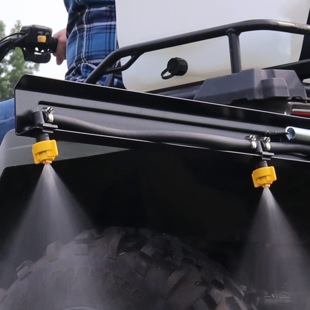 Valley Industries polypropylene elbow nozzle body installation-ready image for fast, tool-free boom seating.