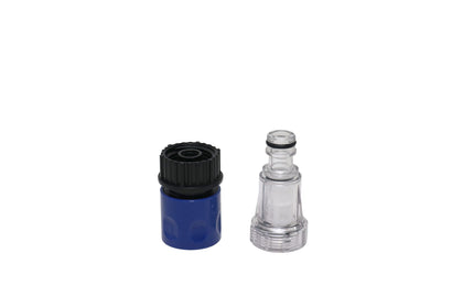 Valley Industries quick-connect garden hose adapter shown for fast setup