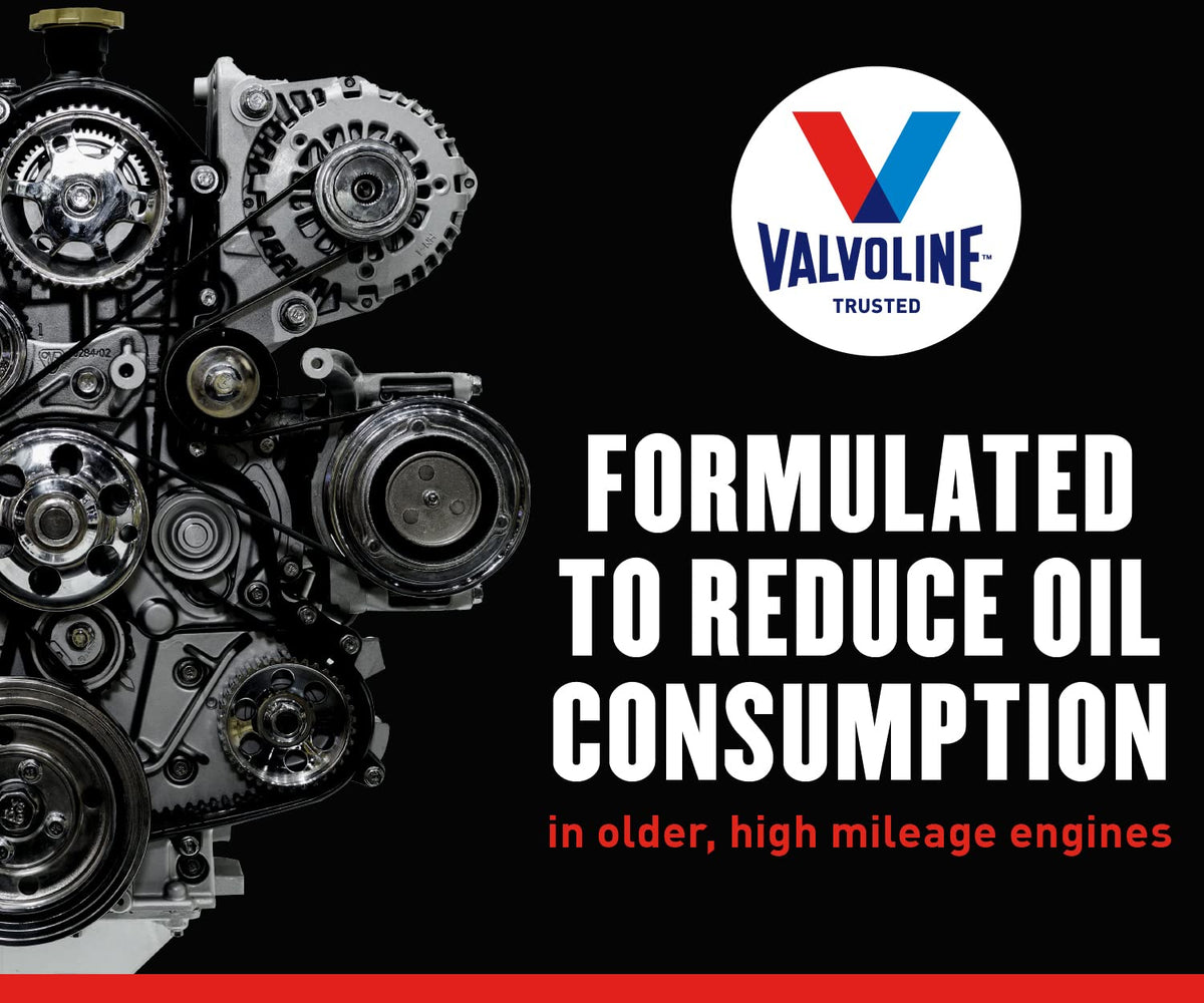 Valvoline MaxLife Plus technology film on metal to reduce friction.