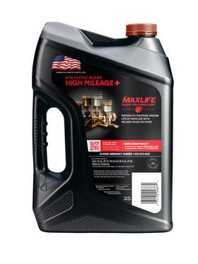 Valvoline oil being poured into an engine for smoother starts and reduced friction.