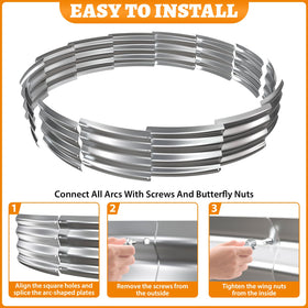 VAMFUTRE easy hand setup for quick outdoor warmth.