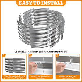 VAMFUTRE fire ring fits backyards, patios, and camping trips for versatile use.