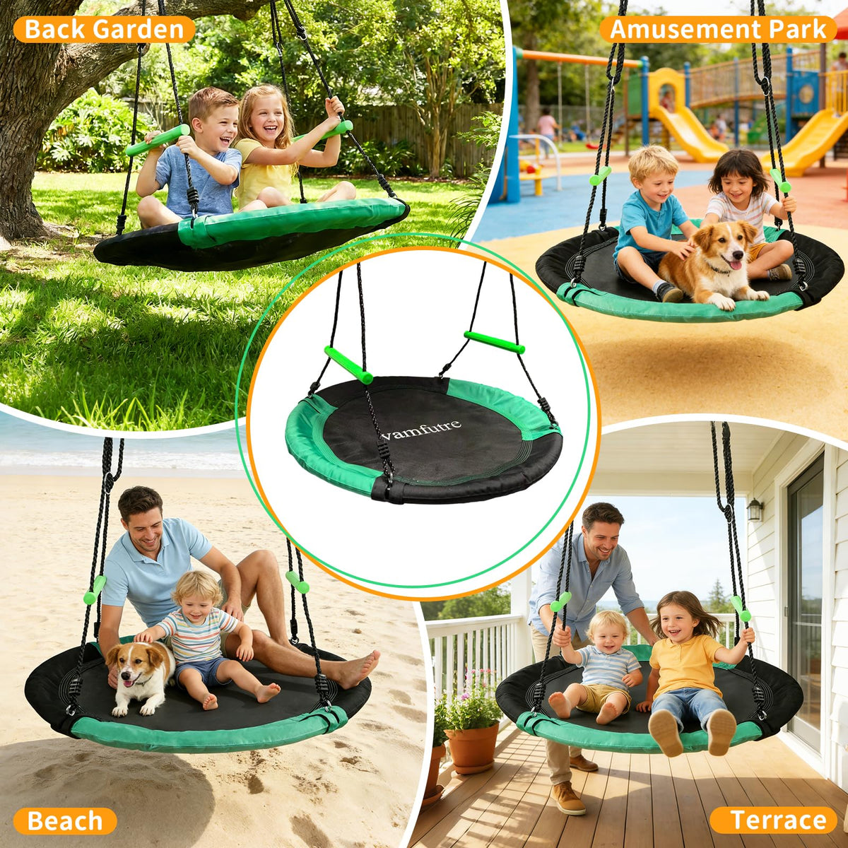 VAMFUTRE multi-seat platform supports various seating positions