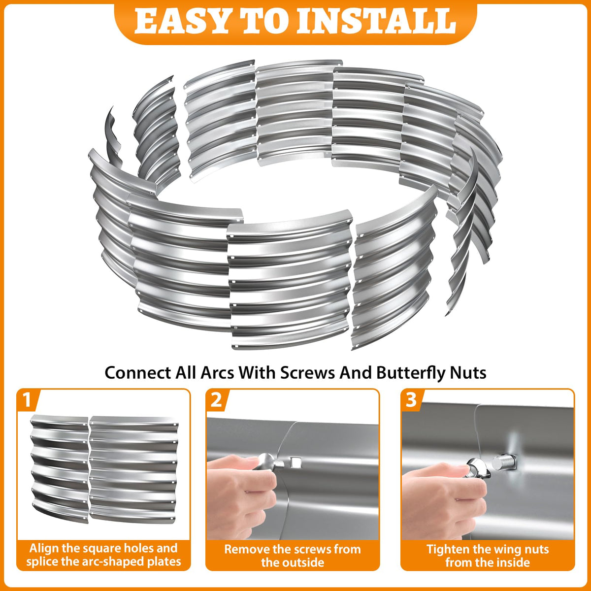 VAMFUTRE versatile outdoor ring for backyard, patio, or camping