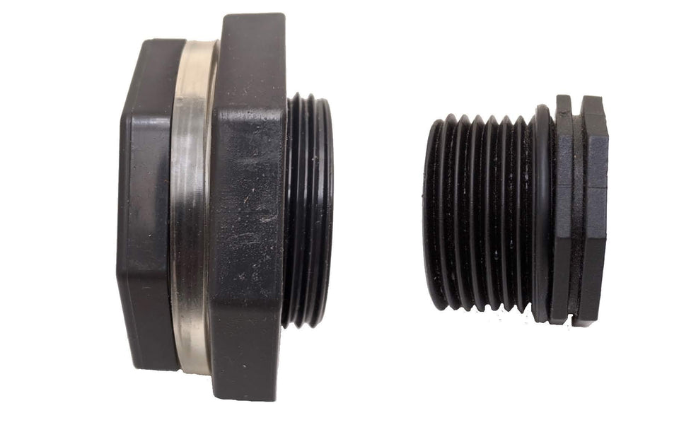 Van Enterprises 1in drain valve bulkhead for secure, leak-free installation