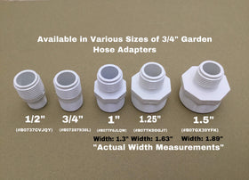 Van Enterprises PVC adapter with packaging shown as replacement part.