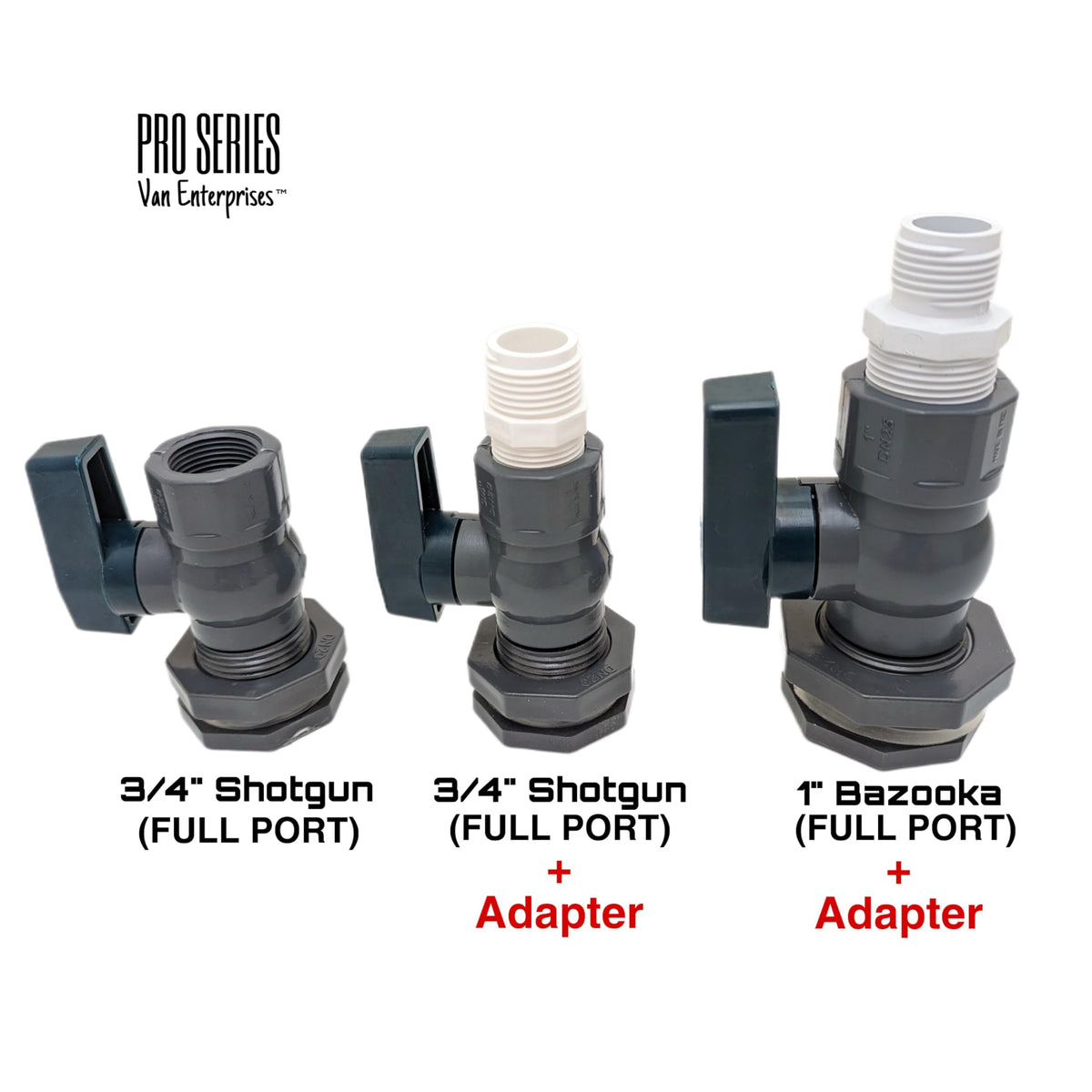 Van Enterprises bulkhead fitting shown for secure, leak-free connections