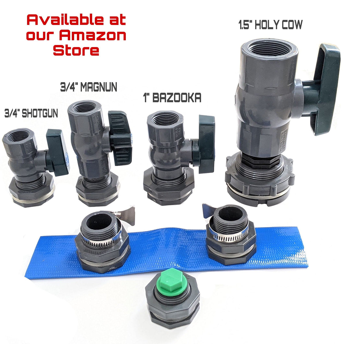 Van Enterprises full-port design minimizes flow restriction for quick drainage