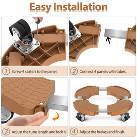 VANCASTLE caddy designed for indoor and outdoor use in all weather.
