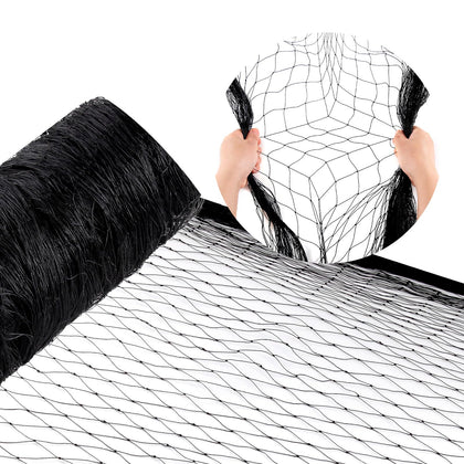Vandham Bird Netting 25x50ft unrolled over garden to protect crops