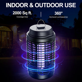 VANELC Bug Zapper 9.8 ft cord offers versatile placement