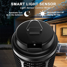 VANELC Bug Zapper outdoor dusk-to-dawn operation highlights energy efficiency