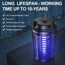 VANELC Bug Zapper outdoor hanging option for flexible placement
