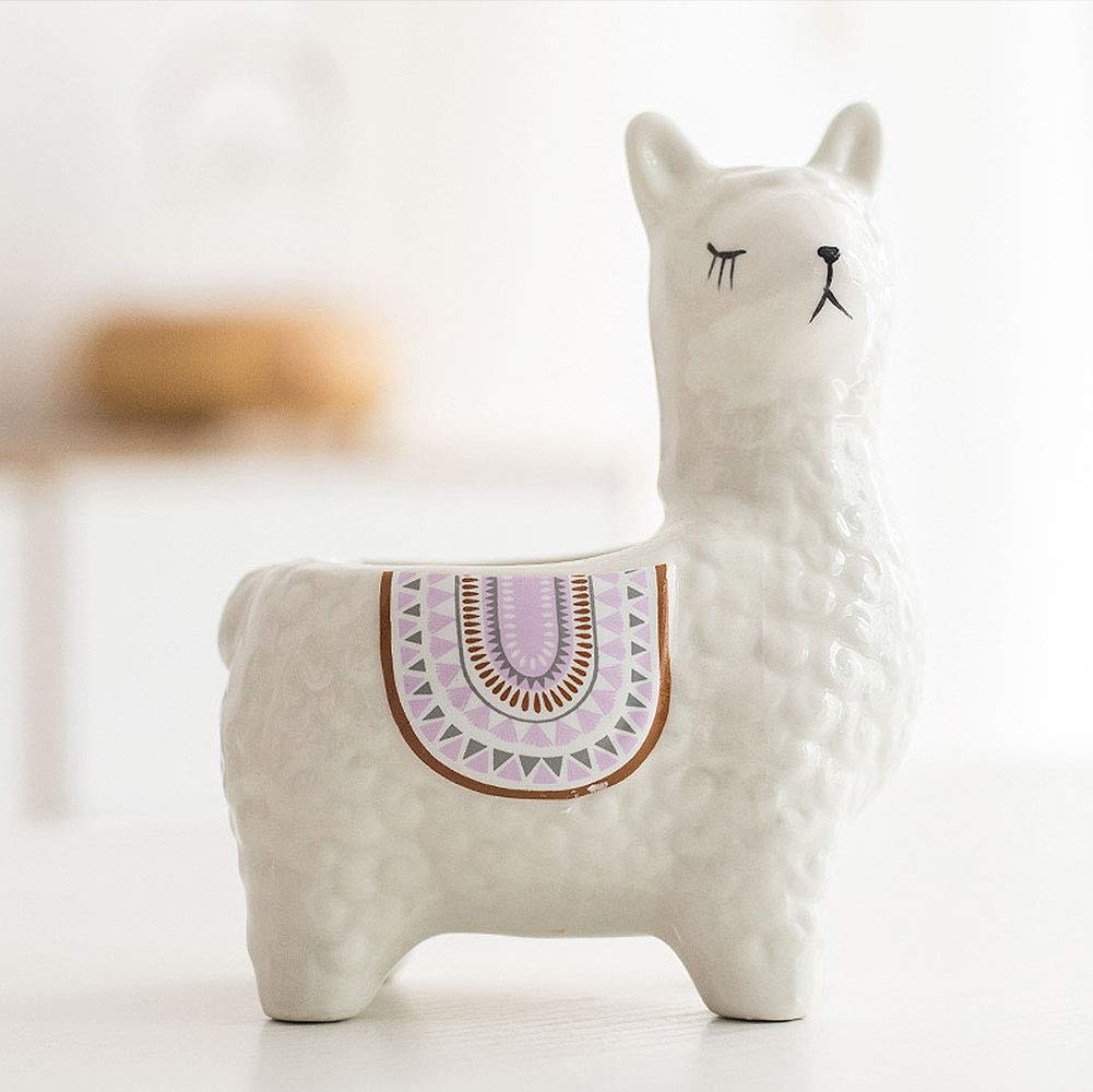 VanEnjoy office desk alpaca planter elevates workspace ambiance