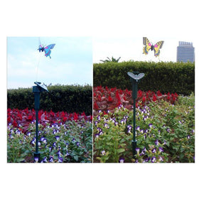 Vanki hand-painted butterfly wings brighten yards and patios.