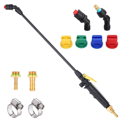 Vanpet acid-resistant sprayer wand designed for all-day field spraying with durable fiberglass.