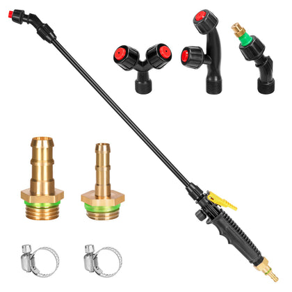VANPET acid-resistant wand with nozzle kit for versatile spraying tasks
