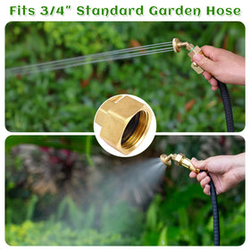 VANPET brass spray nozzle connection provides secure, leak-free hose attachment.