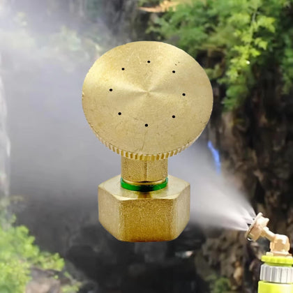 VANPET misting nozzle with 8-hole design for even coverage on delicate seedlings.