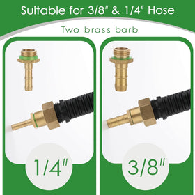 VANPET rubber grip wand offers comfortable control during spraying