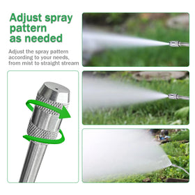 VANPET sprayer wand lockable handle for continuous spraying.