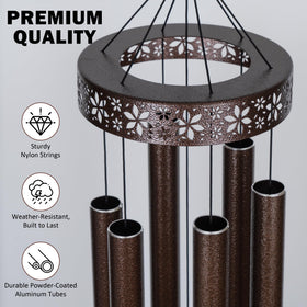 Vanquer anodized aluminum tubes with corrosion resistant coating for outdoor durability.