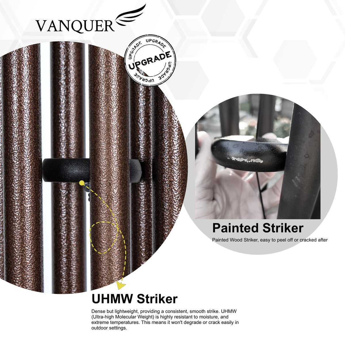 Vanquer garden wind chimes enhance outdoor spaces with zen-inspired tones.