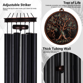 Vanquer wood suspension provides vintage look for porch or garden