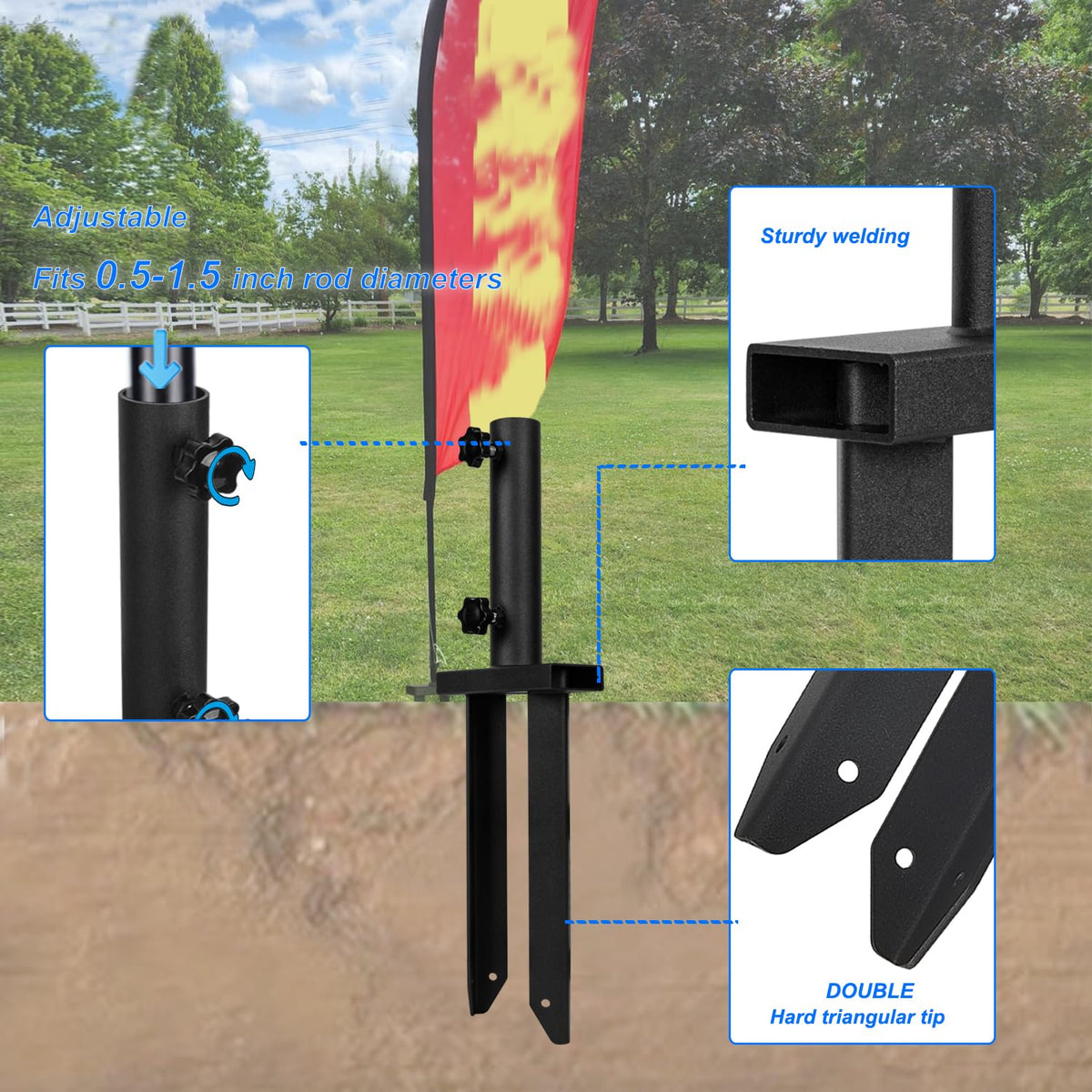 VANROUG easy installation process for quick setup and removal
